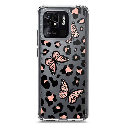 Xiaomi Redmi 10C Cover - O'Nation Butterfly Dreams Series 2 - Clear Phone Case - Soft Silicon Borders