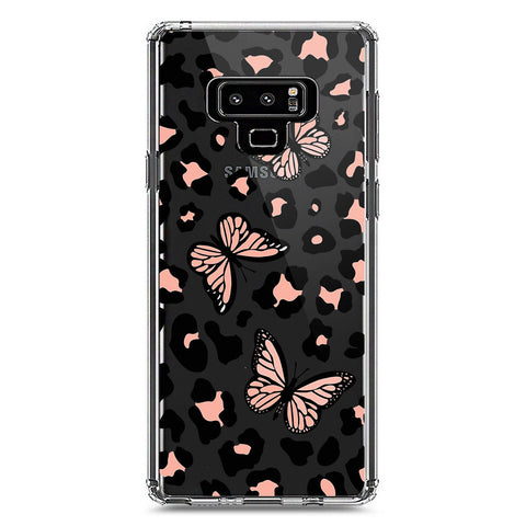Samsung Galaxy Note 9 Cover - O'Nation Butterfly Dreams Series 2 - Clear Phone Case - Soft Silicon Borders