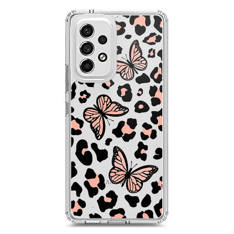 Samsung Galaxy A53 5G Cover - O'Nation Butterfly Dreams Series 2 - Clear Phone Case - Soft Silicon Borders