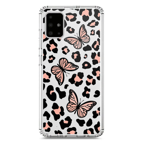 Samsung Galaxy A71 Cover - O'Nation Butterfly Dreams Series 2 - Clear Phone Case - Soft Silicon Borders