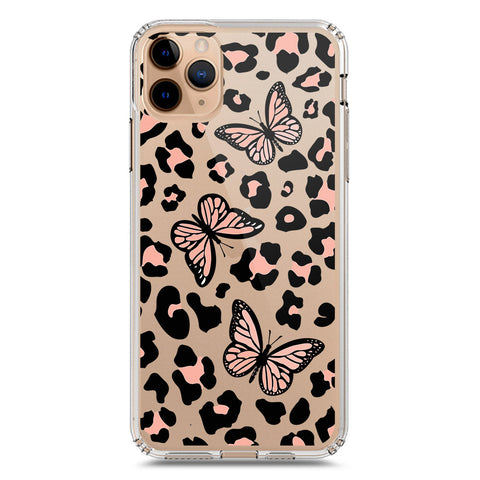 iPhone 11 Pro Max Cover - O'Nation Butterfly Dreams Series 2 - Clear Phone Case - Soft Silicon Borders