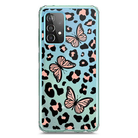 Samsung Galaxy A72 Cover - O'Nation Butterfly Dreams Series 2 - Clear Phone Case - Soft Silicon Borders