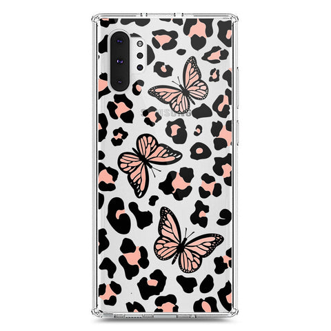 Samsung Galaxy Note 10 Plus Cover - O'Nation Butterfly Dreams Series 2 - Clear Phone Case - Soft Silicon Borders