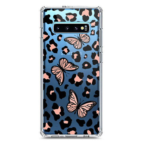 Samsung Galaxy S10 Plus Cover - O'Nation Butterfly Dreams Series 2 - Clear Phone Case - Soft Silicon Borders