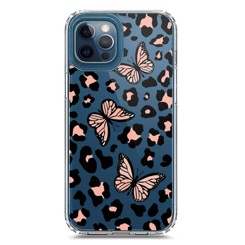 iPhone 12 Pro Max Cover - O'Nation Butterfly Dreams Series 2 - Clear Phone Case - Soft Silicon Borders
