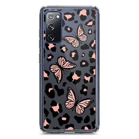 Samsung Galaxy S20 FE Cover - O'Nation Butterfly Dreams Series 2 - Clear Phone Case - Soft Silicon Borders