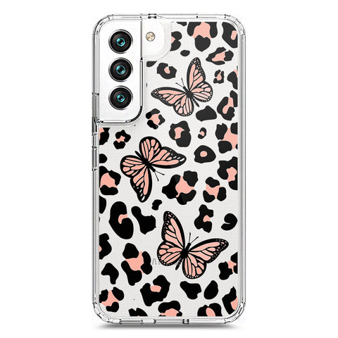 Samsung Galaxy S22 5G Cover - O'Nation Butterfly Dreams Series 2 - Clear Phone Case - Soft Silicon Borders