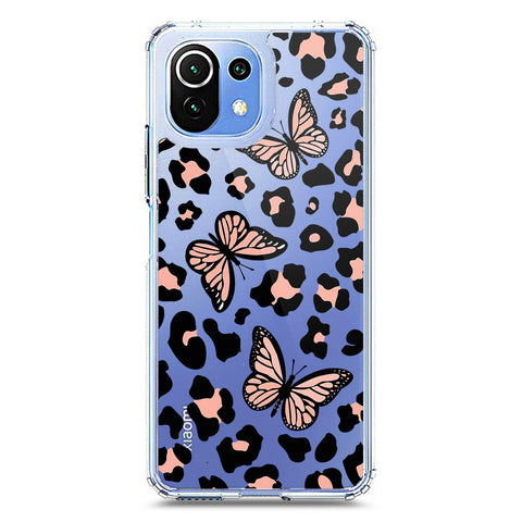 Xiaomi Mi 11 Lite Cover - O'Nation Butterfly Dreams Series 2 - Clear Phone Case - Soft Silicon Borders