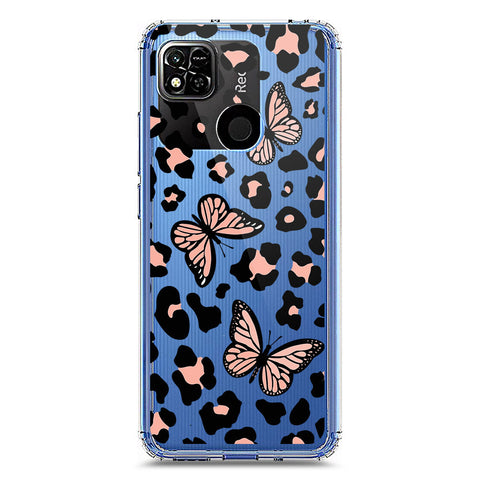 Xiaomi Redmi 9C Cover - O'Nation Butterfly Dreams Series 2 - Clear Phone Case - Soft Silicon Borders