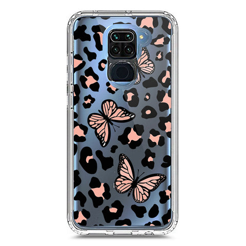 Xiaomi Redmi Note 9 Cover - O'Nation Butterfly Dreams Series 2 - Clear Phone Case - Soft Silicon Borders