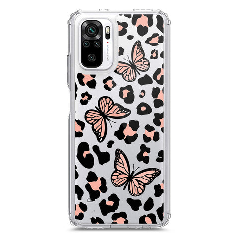 Xiaomi Redmi Note 10S Cover - O'Nation Butterfly Dreams Series 2 - Clear Phone Case - Soft Silicon Borders