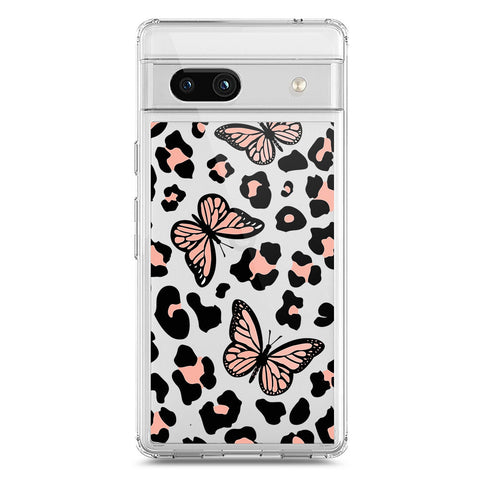 Google Pixel 7a Cover - O'Nation Butterfly Dreams Series 2 - Clear Phone Case - Soft Silicon Borders