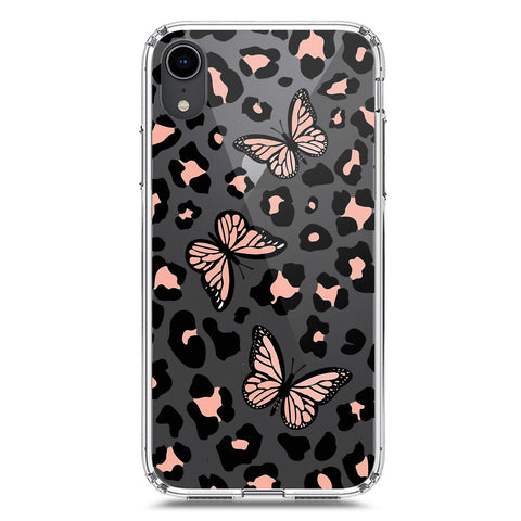 iPhone XR Cover - O'Nation Butterfly Dreams Series 2 - Clear Phone Case - Soft Silicon Borders