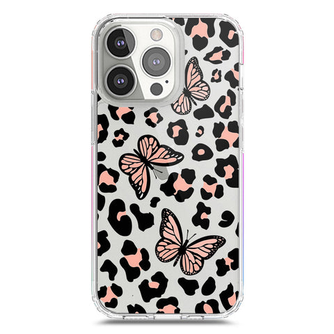iPhone 13 Pro Cover - O'Nation Butterfly Dreams Series 2 - Clear Phone Case - Soft Silicon Borders