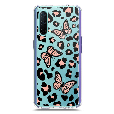 OnePlus Nord CE 5G Cover - O'Nation Butterfly Dreams Series 2 - Clear Phone Case - Soft Silicon Borders
