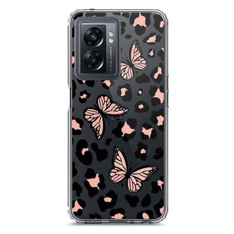 Oppo A57 5G Cover - O'Nation Butterfly Dreams Series 2 - Clear Phone Case - Soft Silicon Borders
