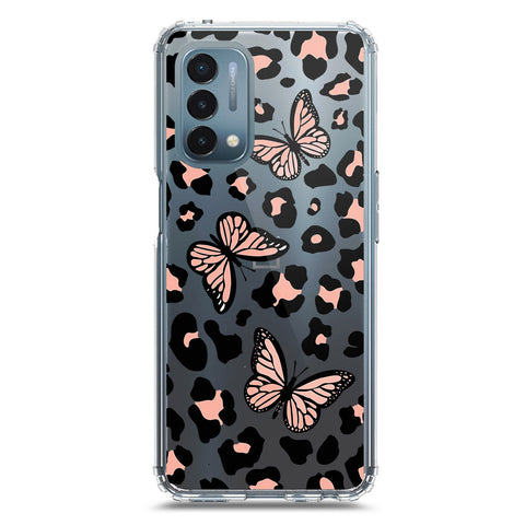 OnePlus Nord N200 5G Cover - O'Nation Butterfly Dreams Series 2 - Clear Phone Case - Soft Silicon Borders
