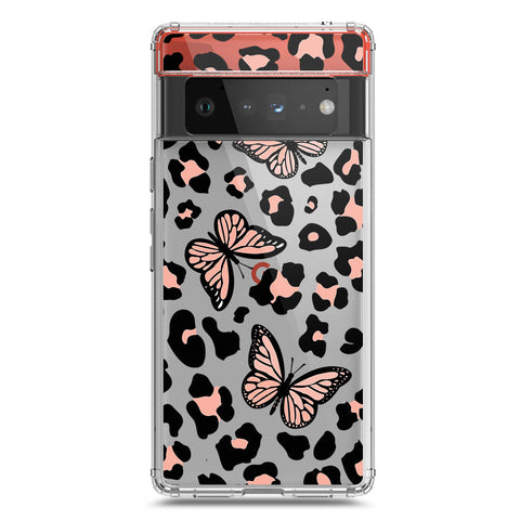 Google Pixel 6 Pro Cover - O'Nation Butterfly Dreams Series 2 - Clear Phone Case - Soft Silicon Borders