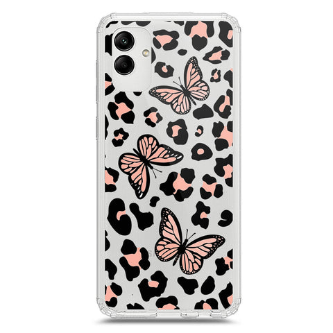 Samsung Galaxy A02s Cover - O'Nation Butterfly Dreams Series 2 - Clear Phone Case - Soft Silicon Borders