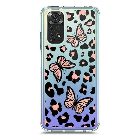 Xiaomi Redmi Note 11 Cover - O'Nation Butterfly Dreams Series 2 - Clear Phone Case - Soft Silicon Borders