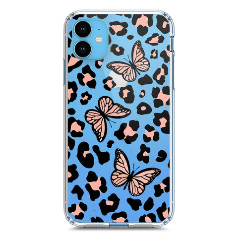 iPhone 11 Cover - O'Nation Butterfly Dreams Series 2 - Clear Phone Case - Soft Silicon Borders