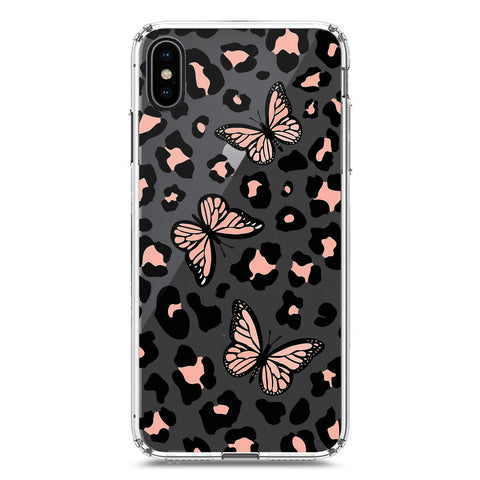 iPhone XS Max Cover - O'Nation Butterfly Dreams Series 2 - Clear Phone Case - Soft Silicon Borders