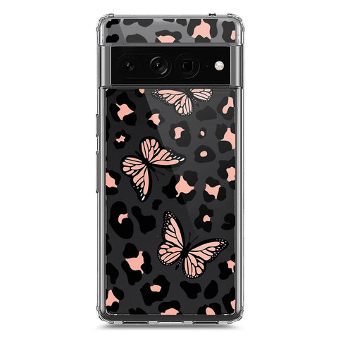 Google Pixel 7 Pro Cover - O'Nation Butterfly Dreams Series 2 - Clear Phone Case - Soft Silicon Borders