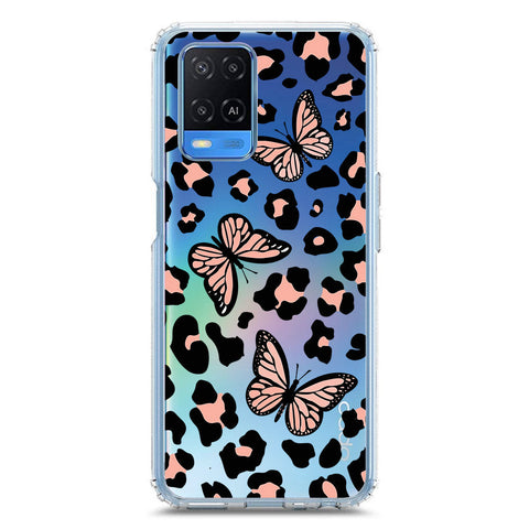 Oppo A54 4G Cover - O'Nation Butterfly Dreams Series 2 - Clear Phone Case - Soft Silicon Borders