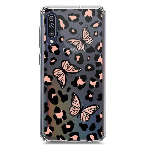Samsung Galaxy A30s Cover - O'Nation Butterfly Dreams Series 2 - Clear Phone Case - Soft Silicon Borders
