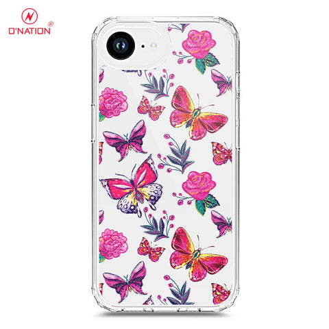 iPhone 16e Cover - O'Nation Butterfly Dreams Series - 9 Designs - Clear Phone Case - Soft Silicon Borders