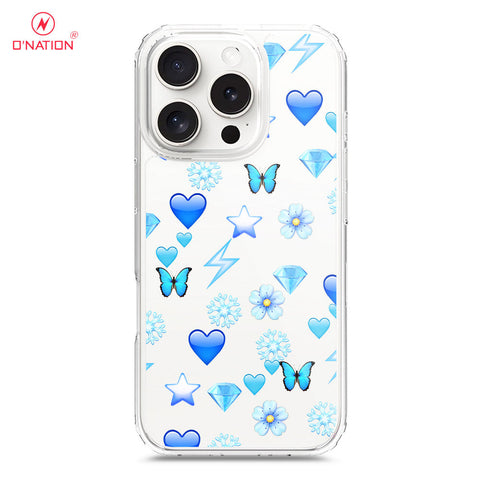 iPhone 16 Pro Cover - O'Nation Butterfly Dreams Series - 9 Designs - Clear Phone Case - Soft Silicon Borders