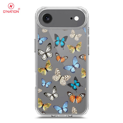 iPhone 17 Air Cover - O'Nation Butterfly Dreams Series - 9 Designs - Clear Phone Case - Soft Silicon Borders