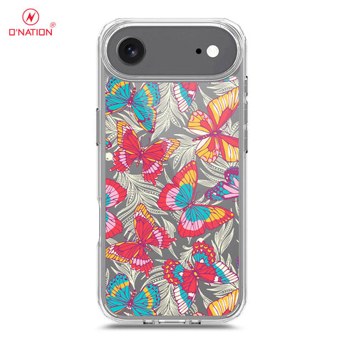 iPhone 17 Air Cover - O'Nation Butterfly Dreams Series - 9 Designs - Clear Phone Case - Soft Silicon Borders