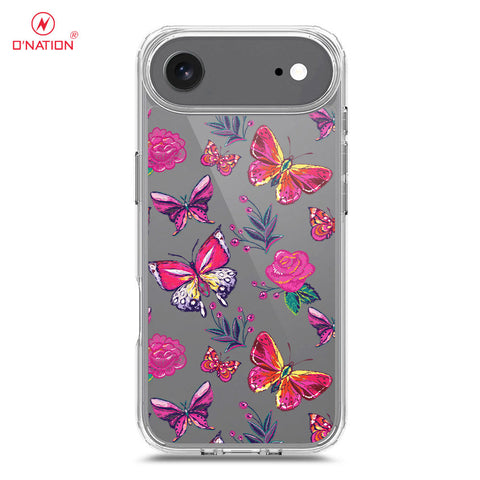 iPhone 17 Air Cover - O'Nation Butterfly Dreams Series - 9 Designs - Clear Phone Case - Soft Silicon Borders
