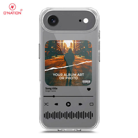 iPhone 17 Air Cover - Personalised Album Art Series - 4 Designs - Clear Phone Case - Soft Silicon Borders
