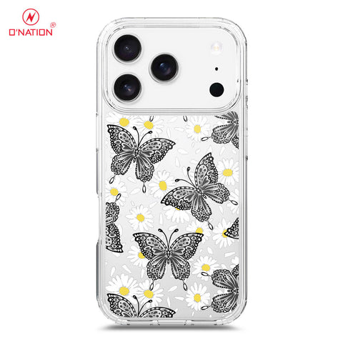 iPhone 17 Pro Max Cover - O'Nation Butterfly Dreams Series - 9 Designs - Clear Phone Case - Soft Silicon Borders