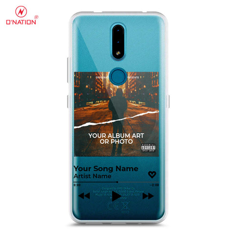 Nokia 2.4 Cover - Personalised Album Art Series - 4 Designs - Clear Phone Case - Soft Silicon Borders