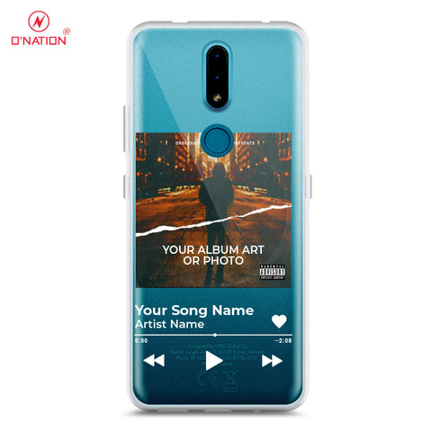 Nokia 2.4 Cover - Personalised Album Art Series - 4 Designs - Clear Phone Case - Soft Silicon Borders