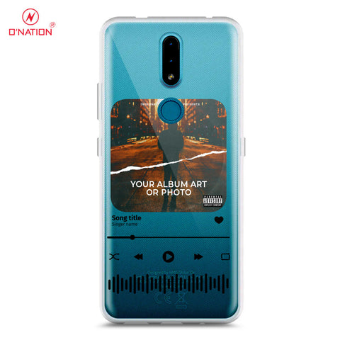 Nokia 2.4 Cover - Personalised Album Art Series - 4 Designs - Clear Phone Case - Soft Silicon Borders