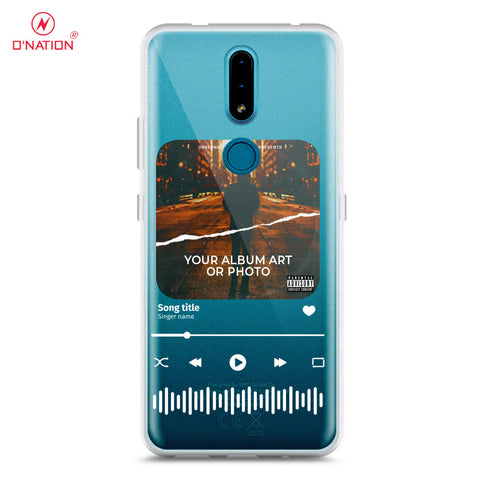 Nokia 2.4 Cover - Personalised Album Art Series - 4 Designs - Clear Phone Case - Soft Silicon Borders