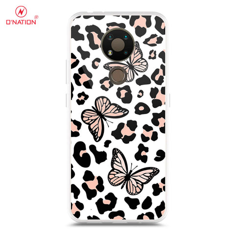Nokia 3.4 Cover - O'Nation Butterfly Dreams Series - 9 Designs - Clear Phone Case - Soft Silicon Borders