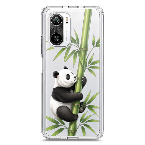 Xiaomi Redmi K40 Pro Cover -Dreamy Panda Series - Clear Phone Case - Soft Silicon Borders