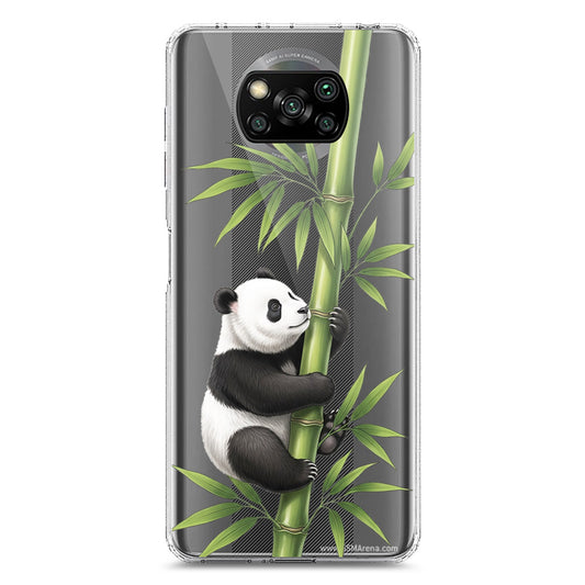 Xiaomi Poco X3 Pro Cover -Dreamy Panda Series - Clear Phone Case - Soft Silicon Borders