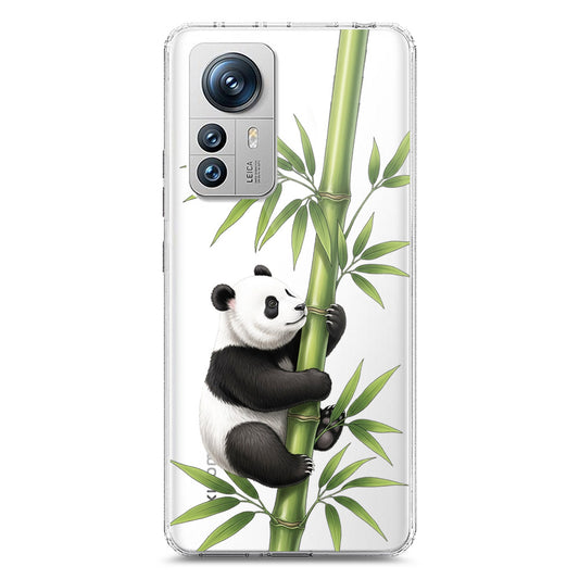 Xiaomi 12 Pro Cover -Dreamy Panda Series - Clear Phone Case - Soft Silicon Borders