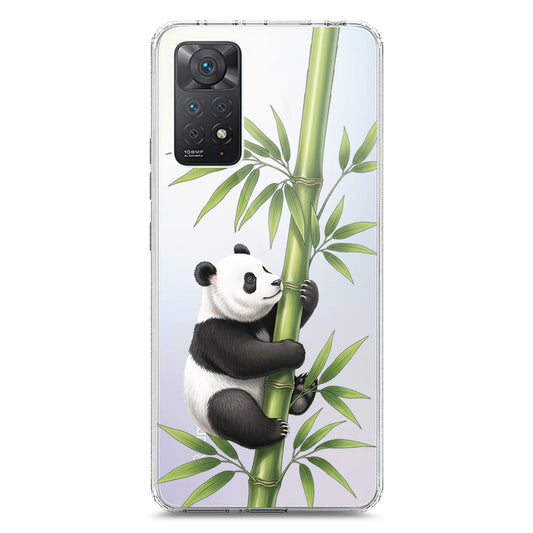 Xiaomi Redmi Note 11 Pro 5G Cover -Dreamy Panda Series - Clear Phone Case - Soft Silicon Borders