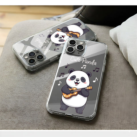 Google Pixel 10 Cover -Dreamy Panda Series - Clear Phone Case - Soft Silicon Borders