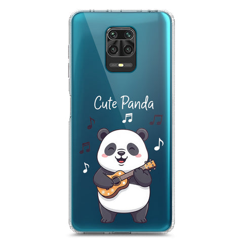 Xiaomi Poco M2 Pro Cover -Dreamy Panda Series - Clear Phone Case - Soft Silicon Borders
