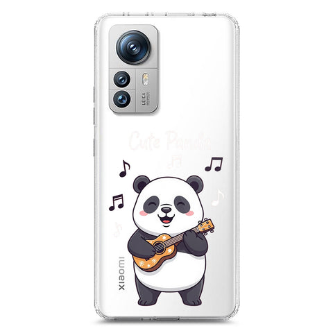 Xiaomi 12 Pro Cover -Dreamy Panda Series - Clear Phone Case - Soft Silicon Borders