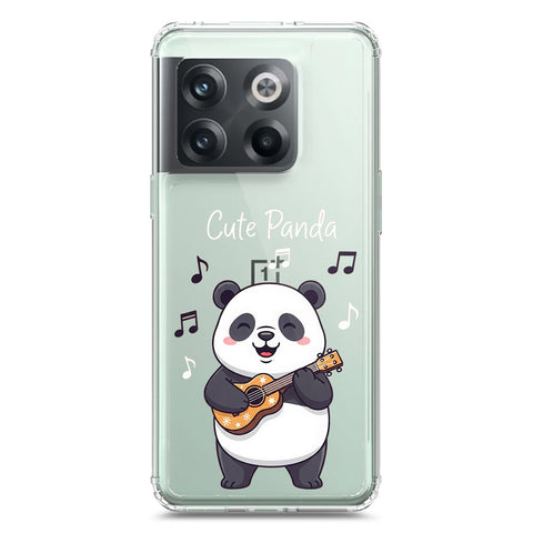 OnePlus Ace Pro Cover -Dreamy Panda Series - Clear Phone Case - Soft Silicon Borders