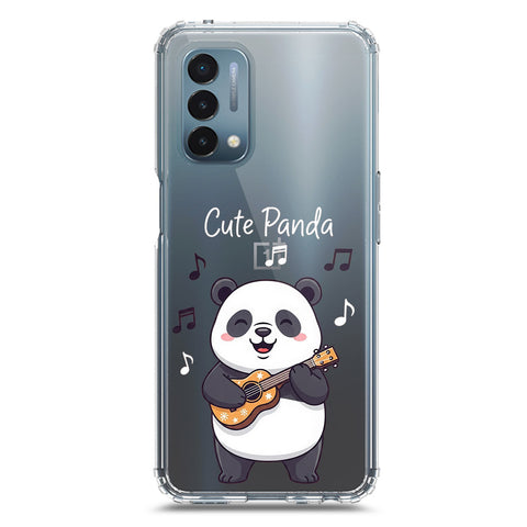 OnePlus Nord N200 5G Cover -Dreamy Panda Series - Clear Phone Case - Soft Silicon Borders